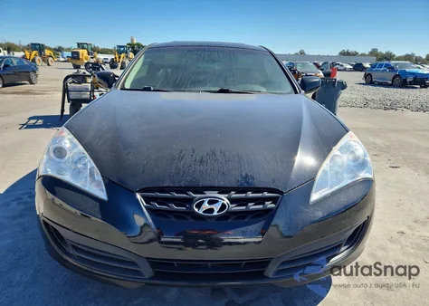 2012 Hyundai Genesis Coupe 2.0T z USA, uszkodzony, nr VIN KMHHT6KD8CU071727